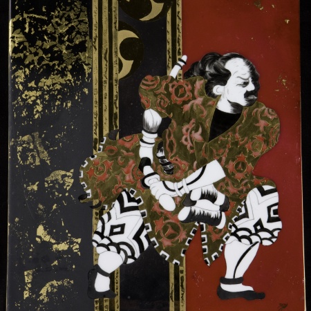 samourai-peinture-sur-porcelaine-rachel-plantier